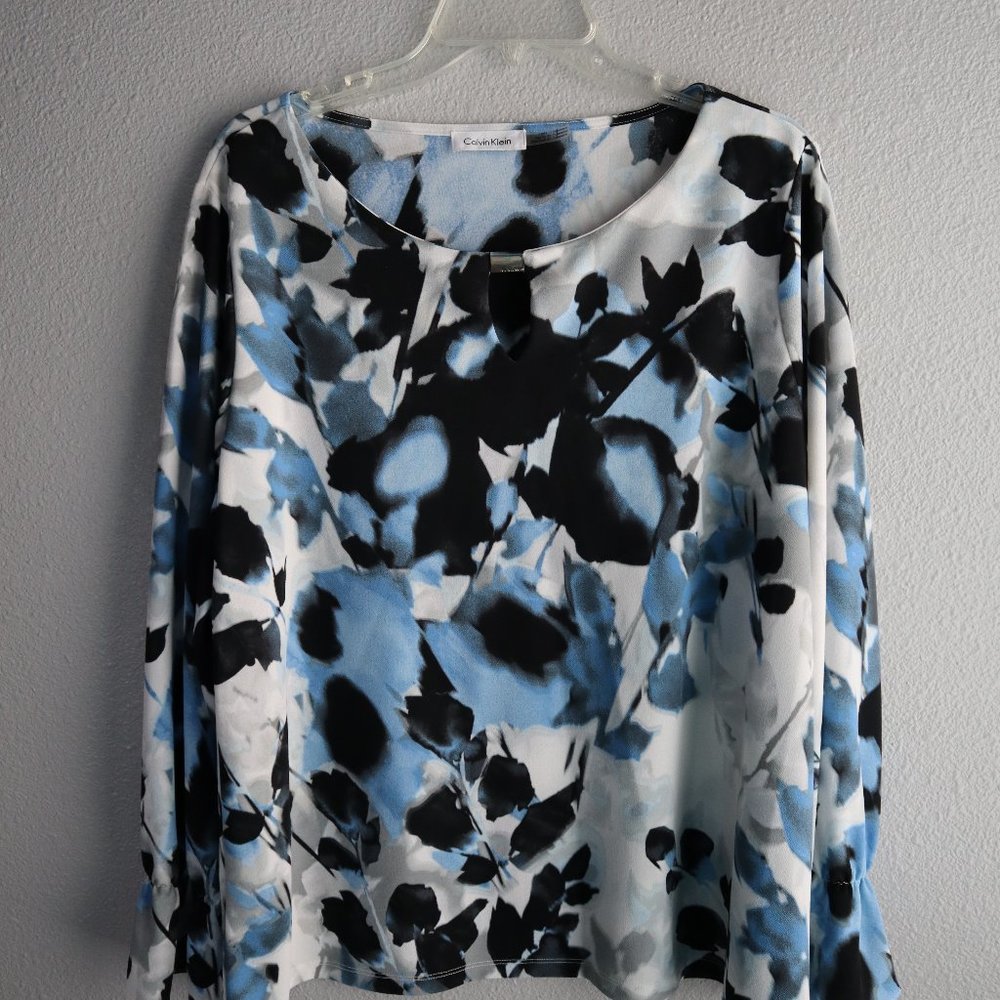 Colorful Calvin Klein Blouse